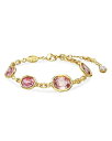 【送料無料】 スワロフスキー レディース ブレスレット・バングル・アンクレット アクセサリー Imber Bracelet Pink/Gold(4)
