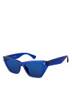 yz J[gWFCK[h fB[X TOXEACEFA ANZT[ Cat Eye Sunglasses 51mm Blue/Blue Mirrored Solid