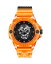 【送料無料】 フィリッププレイン レディース 腕時計 アクセサリー The $kull Scuba Duba Edition Watch 44mm Black/Orange