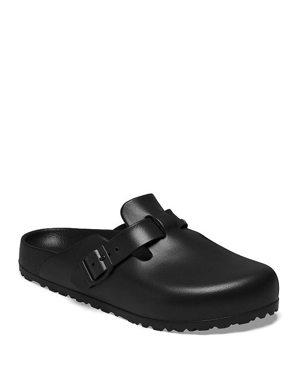 【送料無料】 ビルケンシュトック メンズ サンダル シューズ Men 039 s Boston Slip On Clogs Black