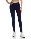 【送料無料】 スピリッツフィフティファイブ レディース レギンス ボトムス Bailey High Waist Active Rib 7/8 Leggings Indigo