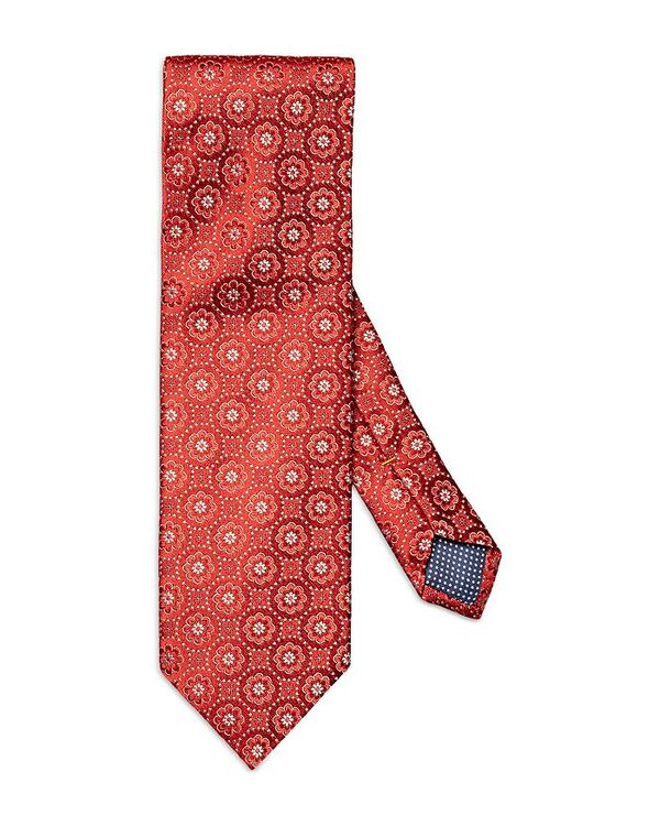 yz Gg Y lN^C ANZT[ Floral Silk Classic Tie Meduim Red