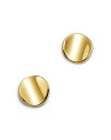 [ & hE fB[X sAXECO ANZT[ Curved Circle Stud Earrings in 14K Yellow Gold - 100% Exclusive Gold