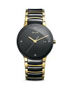 h Y rv ANZT[ Centrix Watch 38mm Black/Gold