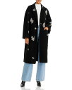 【送料無料】 サンク ア セプト レディース コート アウター Gravis Crystal Embellished Coat Black