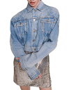 yz }[W fB[X WPbgEu] AE^[ Belmas Cotton Embellished Denim Jacket Blue