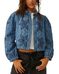 フリーピープル 【送料無料】 フリーピープル レディース ジャケット・ブルゾン アウター Quinn Quilted Cotton Jacket Indigo Combo