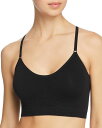 【送料無料】 ユーミー レディース ブラジャー アンダーウェア Seamlessly Shaped Convertible Scoop Neck Wireless Unlined Bralette Black