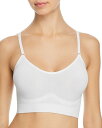 【送料無料】 ユーミー レディース ブラジャー アンダーウェア Seamlessly Shaped Convertible Scoop Neck Wireless Unlined Bralette White