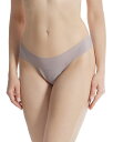 【送料無料】 ハンキーパンキー レディース パンツ アンダーウェア Breathe Natural Thong Evening Grey