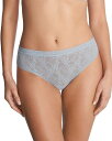 【送料無料】 ナトリ レディース パンツ アンダーウェア Bliss Allure One Size Lace Thong Blue Mist