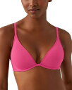 yz r[eveBbh fB[X uW[ A_[EFA Cotton To A Tee Plunge Underwire T-Shirt Bra Raspberry Sorbet