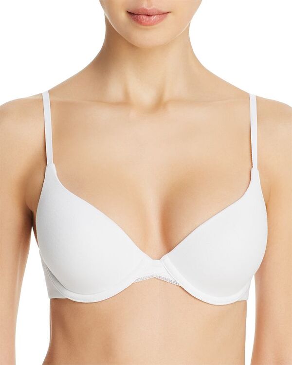  オンゴッサメール レディース Tシャツ トップス Cabana Cotton Blend Convertible T-Shirt Bra White