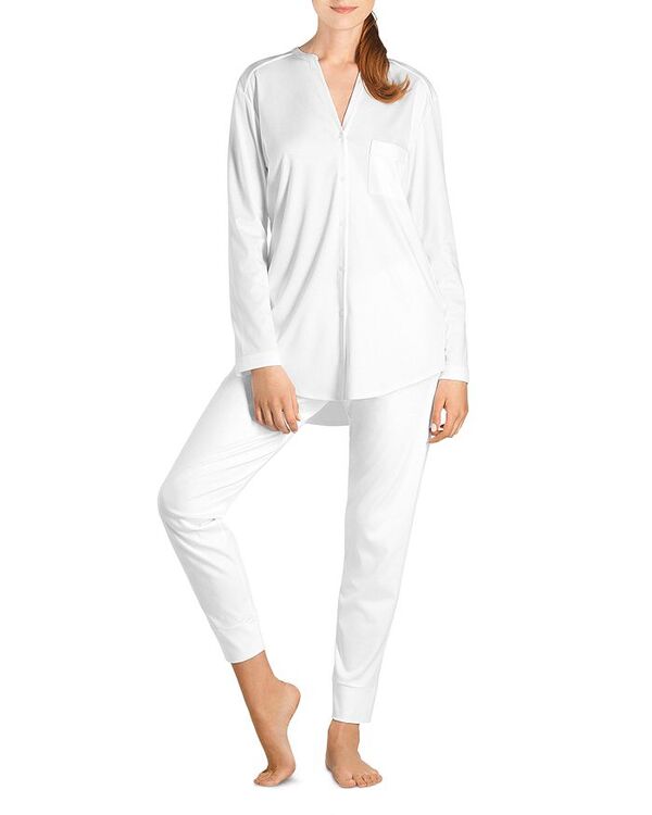 【送料無料】 ハンロ レディース ナイトウェア アンダーウェア Pure Essence Pajama Set Off White