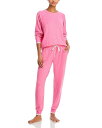 yz s[WFCTx[W fB[X iCgEFA A_[EFA Vintage Remix Pajama Set Hot Pink