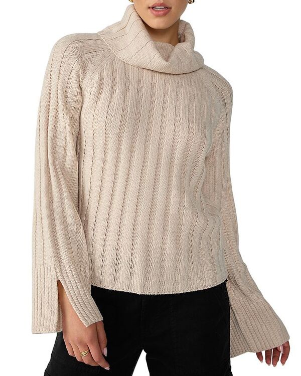 yz TN`A[ fB[X jbgEZ[^[ AE^[ It's Cold Outside Ribbed Cowl Neck Sweater Toasted Marshmellow