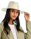 【送料無料】 ラグアンドボーン レディース 帽子 アクセサリー Lexi Wide Brim Fedora Natural