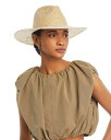 ハットアタック 【送料無料】 ハットアタック レディース 帽子 アクセサリー Luxe Novelty Packable Hat Ivory/tan