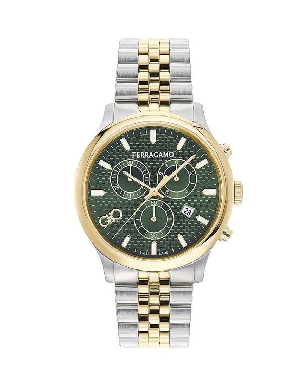 ̵ ե饬 ǥ ӻ ꡼ Duo Chronograph 42mm Green/Two-Tone