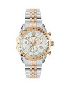【送料無料】 ヴェルサーチ レディース 腕時計 アクセサリー Master Chronograph 44mm Two Tone(2)