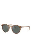yz Io[s[vY fB[X TOXEACEFA ANZT[ O'Malley Round Sunglasses 48mm Brown/Gray Solid
