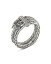 【送料無料】 ジョン・ハーディー レディース リング アクセサリー Sterling Silver Spear Diamond Coil Ring Silver