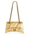 yz oVAK fB[X V_[obO obO Crush Small Quilted Leather Chain Shoulder Bag Gold