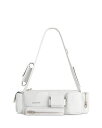 ハンドバッグ 【送料無料】 バレンシアガ レディース ハンドバッグ バッグ Superbusy Extra Small Sling Bag Optic White/Silver