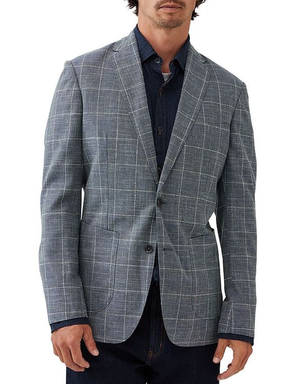 ロッドアンドグン メンズ アウター ジャケット・ブルゾン スリムフィット ジャケット Rodd & Gunn Karaka Point Slim Fit Jacket Indigo インディゴ