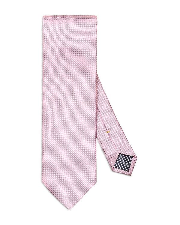 yz Gg Y lN^C ANZT[ Dash Pattern Silk Classic Tie Medium Pink