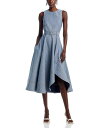 【送料無料】 サンク ア セプト レディース ワンピース トップス Zelda Dress Light Indigo