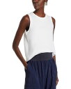 【送料無料】 サンク ア セプト レディース タンクトップ トップス Braided Trim Tank Top White