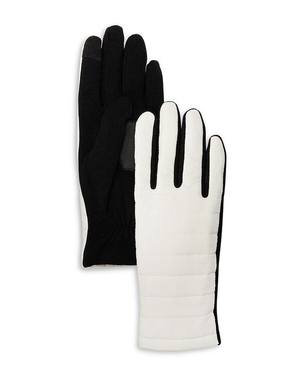 yz GR[ fB[X  ANZT[ Cloud Channel Quilted Tech Gloves White/Black