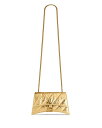 ハンドバッグ 【送料無料】 バレンシアガ レディース ハンドバッグ バッグ Quilted Crush Mini Chain Bag Gold