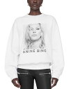 【送料無料】 アニービン レディース パーカー・スウェット アウター Ramona Kate Moss Graphic Sweatshirt White