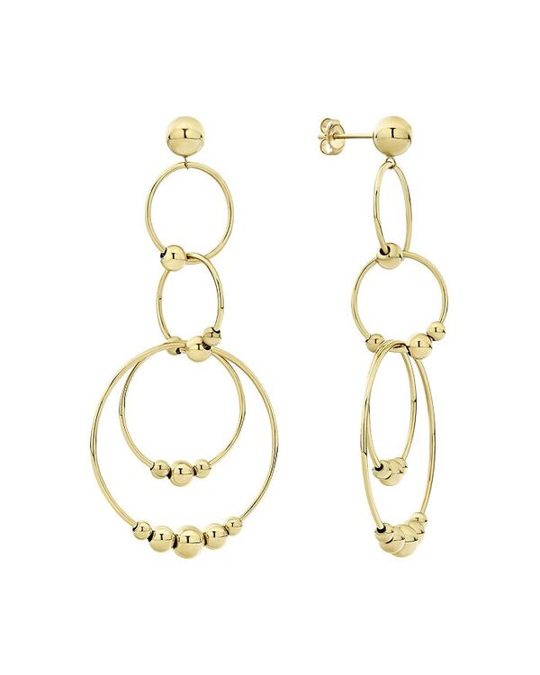 【送料無料】 ラゴス レディース ピアス・イヤリング アクセサリー 18K Yellow Gold Caviar Gold Chandelier Earrings Gold