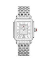 【送料無料】 ミッシェル レディース 腕時計 アクセサリー Deco Madison Watch 33mm White/Silver
