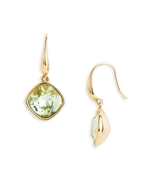 yz PlXWFC[ fB[X sAXECO ANZT[ Stone Drop Earrings Green/Gold