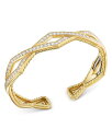 ReVida ŷԾŹ㤨̵֡ ǥӥåȡ桼ޥ ǥ ֥쥹åȡХ󥰥롦󥯥å ꡼ Stax Zig Zag Cuff Bracelet in 18K Yellow Gold with Diamonds 13mm GoldפβǤʤ3,879,800ߤˤʤޤ