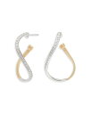 【送料無料】 マルコ ビチェゴ レディース ピアス・イヤリング アクセサリー 18K White & Yellow Gold Marrakech Diamond...