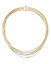 ̵ ޥ륳 ӥ ǥ ͥå쥹硼ڥȥȥå ꡼ 18K White & Yellow Gold Marrakech Diamond Five Strand Twist Collar Necklace 16.5