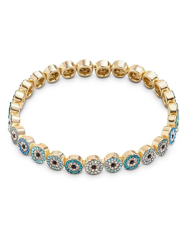 yz oEuo[ fB[X uXbgEoOEANbg ANZT[ Kaya Evil Eye Stretch Bracelet Blue/Gold