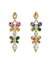 ̵ ƥץ  쥢 ǥ ԥ ꡼ 18K Yellow Gold CL Color Multi Gemstone & Diamond Luna Flutter Drop Earrings Multi