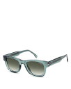 yz J[i fB[X TOXEACEFA ANZT[ Rectangular Sunglasses 50mm Blue/Green Gradient