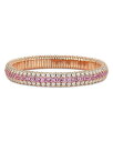 ReVida ŷԾŹ㤨̵֡ ٥ ǥꥪ ǥ ֥쥹åȡХ󥰥롦󥯥å ꡼ 18K Rose Gold Pink Sapphire & Diamond Three Row Stretch Bracelet Pink/WhiteפβǤʤ7,516,800ߤˤʤޤ