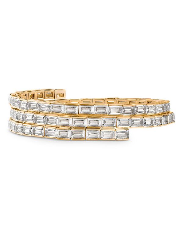 【送料無料】 シージーバイケネスジェイレーン レディース ブレスレット・バングル・アンクレット アクセサリー Baguette Wrap Bracelet Gold