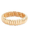  アクア レディース ブレスレット・バングル・アンクレット アクセサリー Chunky Stretch Bracelet in 14K Gold Plated - 100% Exclusive Gold