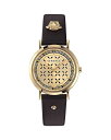 【送料無料】 ヴェルサーチ レディース 腕時計 アクセサリー New Generation Watch 36mm Gold/Black