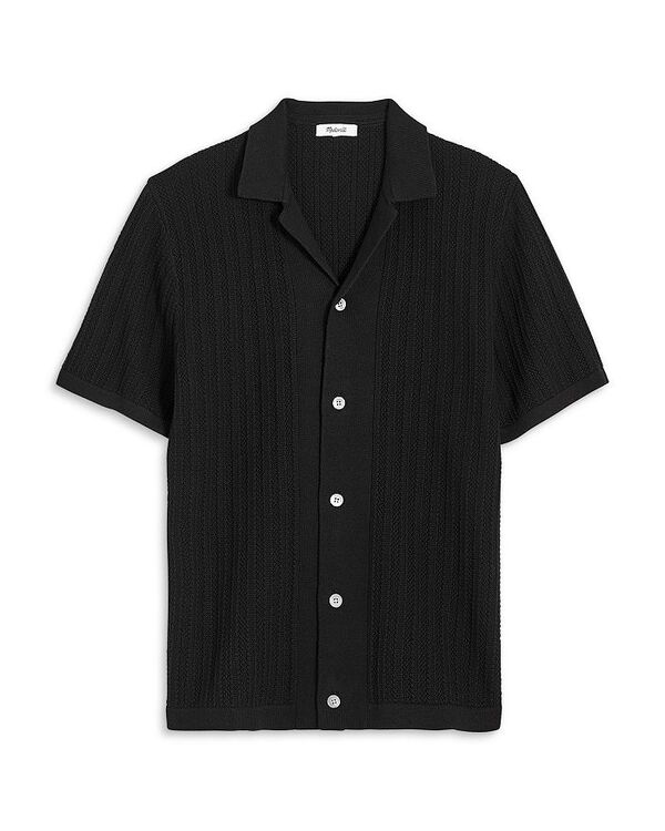 【送料無料】 メイドウェル メンズ ニット・セーター アウター Maximo Short Sleeve Knit Sweater True Black