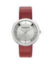 yz tFK fB[X rv ANZT[ Curve V2 Watch 35mm Silver/Red